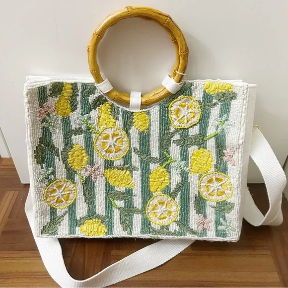 NWT Sol Mer Crossbody Beaded Bag - Picture 1 of 11